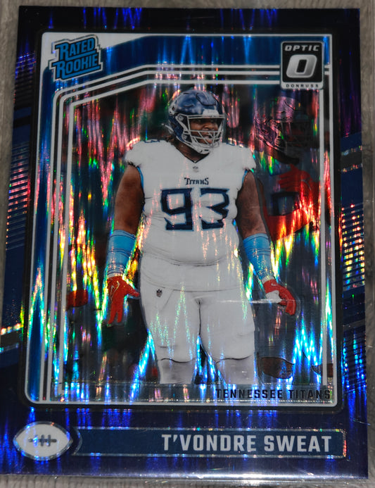 T'VONDRE SWEAT CARD